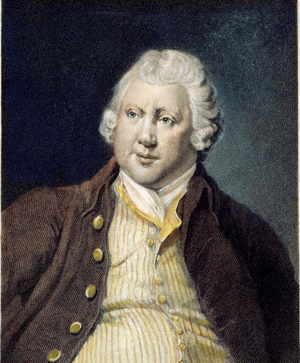Portret Sir Richarda Arkwrighta 17321792, c. 1790 autorstwa Joseph Wright of Derby