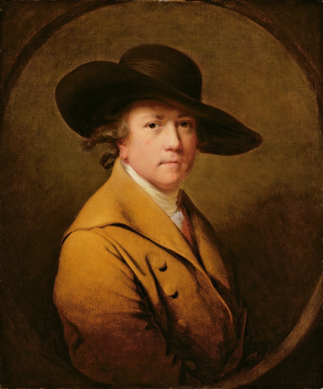 Autoportret, ok. 1780 (olej na płótnie) autorstwa Joseph Wright of Derby