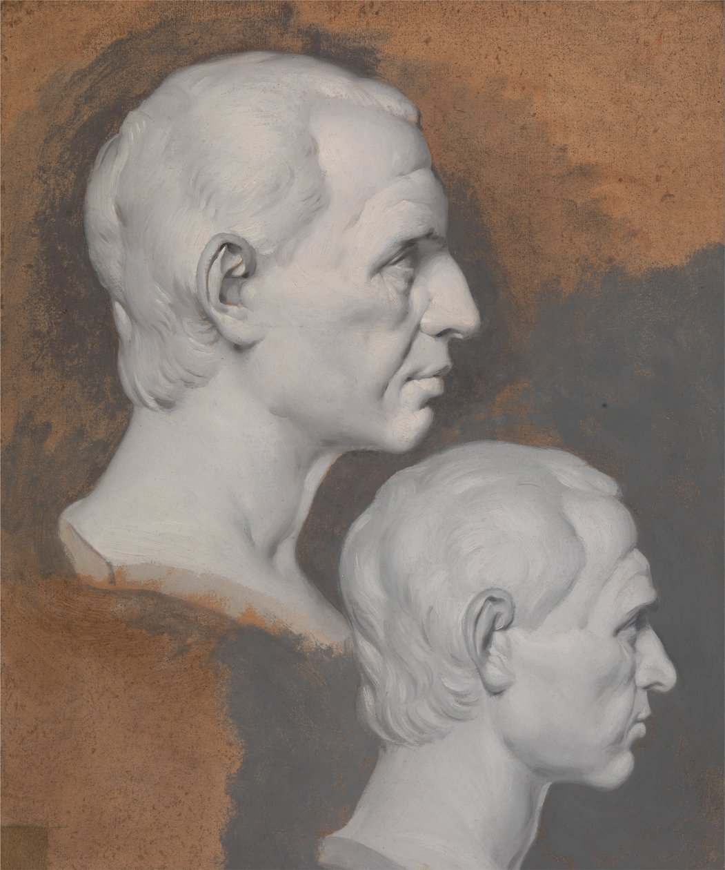 Studia nad klasycznym popiersiem autorstwa Joseph Wright of Derby