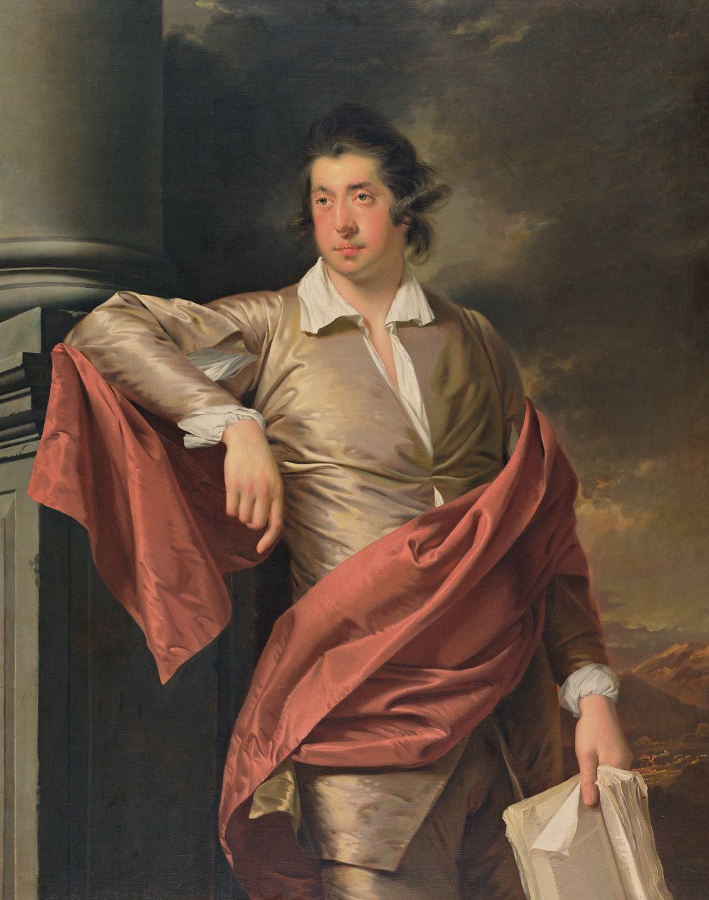 Thomas Day (olej na płótnie) autorstwa Joseph Wright of Derby