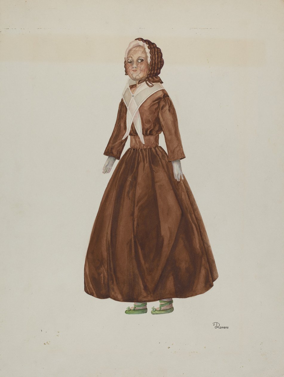 Lalka - Betsey Paine, ok. 1900 r. 1939. autorstwa Josephine C. Romano