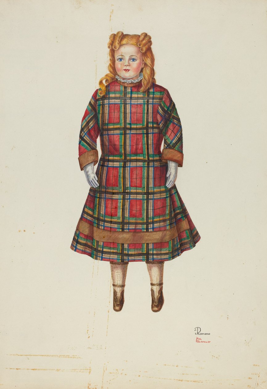 Lalka - Florencja, ok. 1941 autorstwa Josephine C. Romano