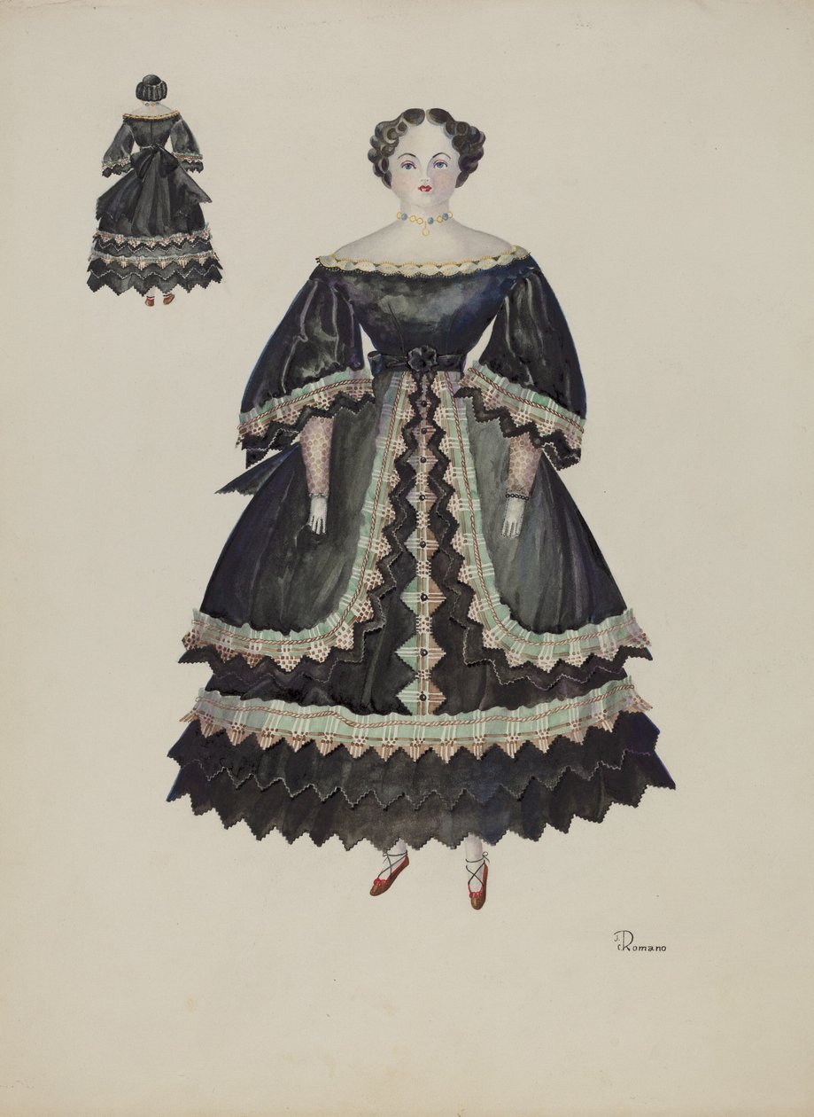 Lalka - Minerwa Pratt, ok. 1900 r. 1937. autorstwa Josephine C. Romano