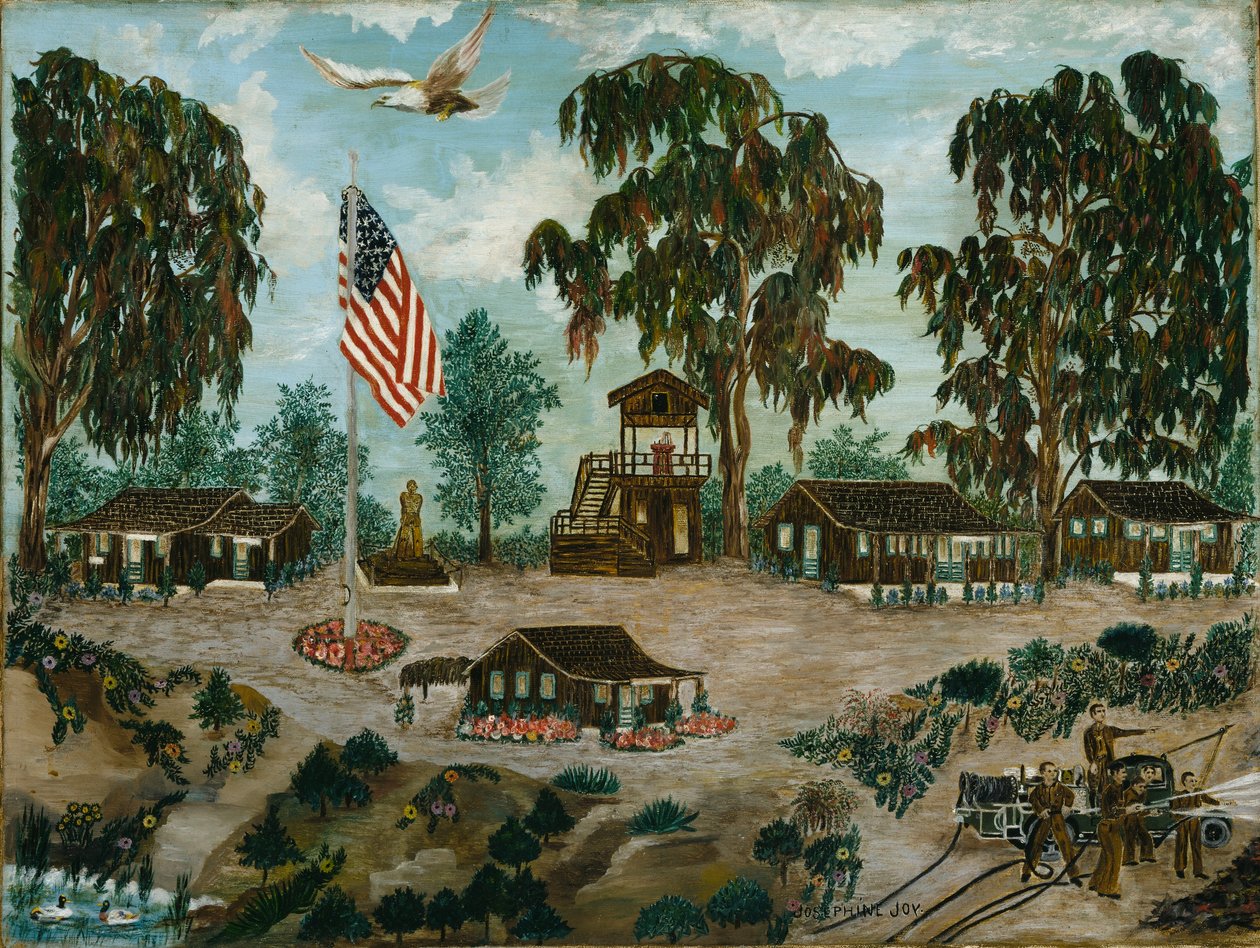 CCC Camp Balboa Park autorstwa Josephine Joy
