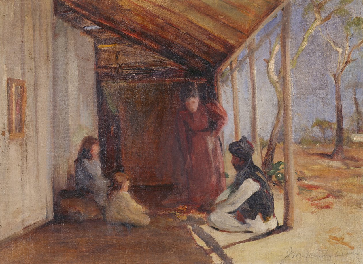 Afgański Hawker autorstwa Josephine Muntz Adams