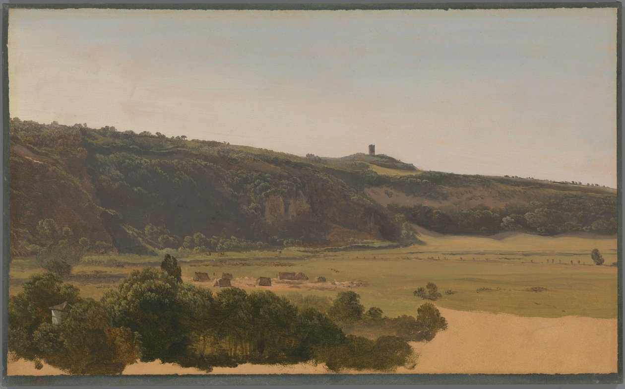 Widok w dolinie Ariccia autorstwa Josephus Augustus Knip