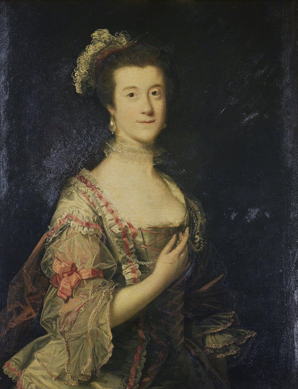 Anne Stanley (ok.1725-1803) później Lady Mendip, 1755 autorstwa Joshua Reynolds