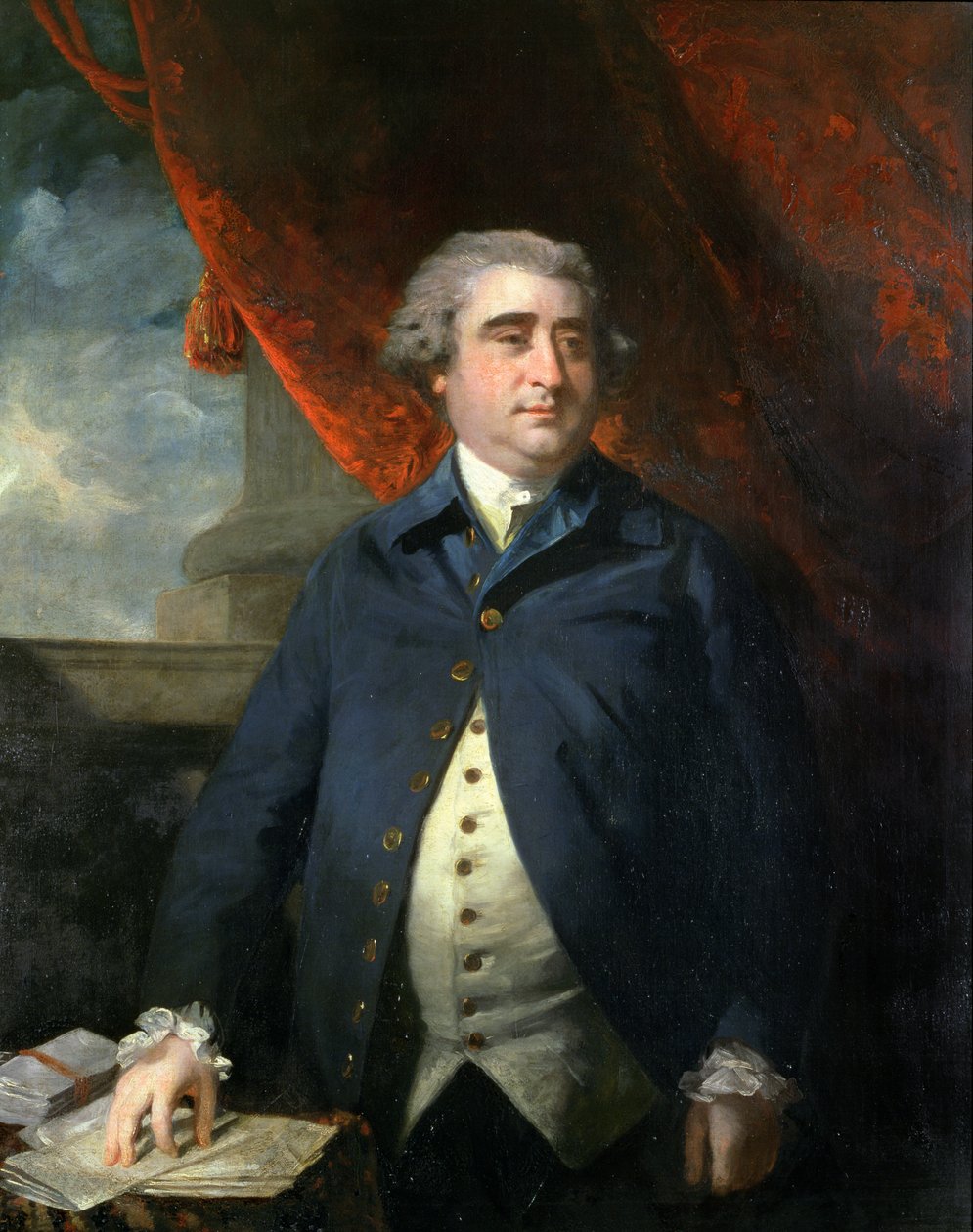 Charles James Fox (1749-1906) 1782 autorstwa Joshua Reynolds