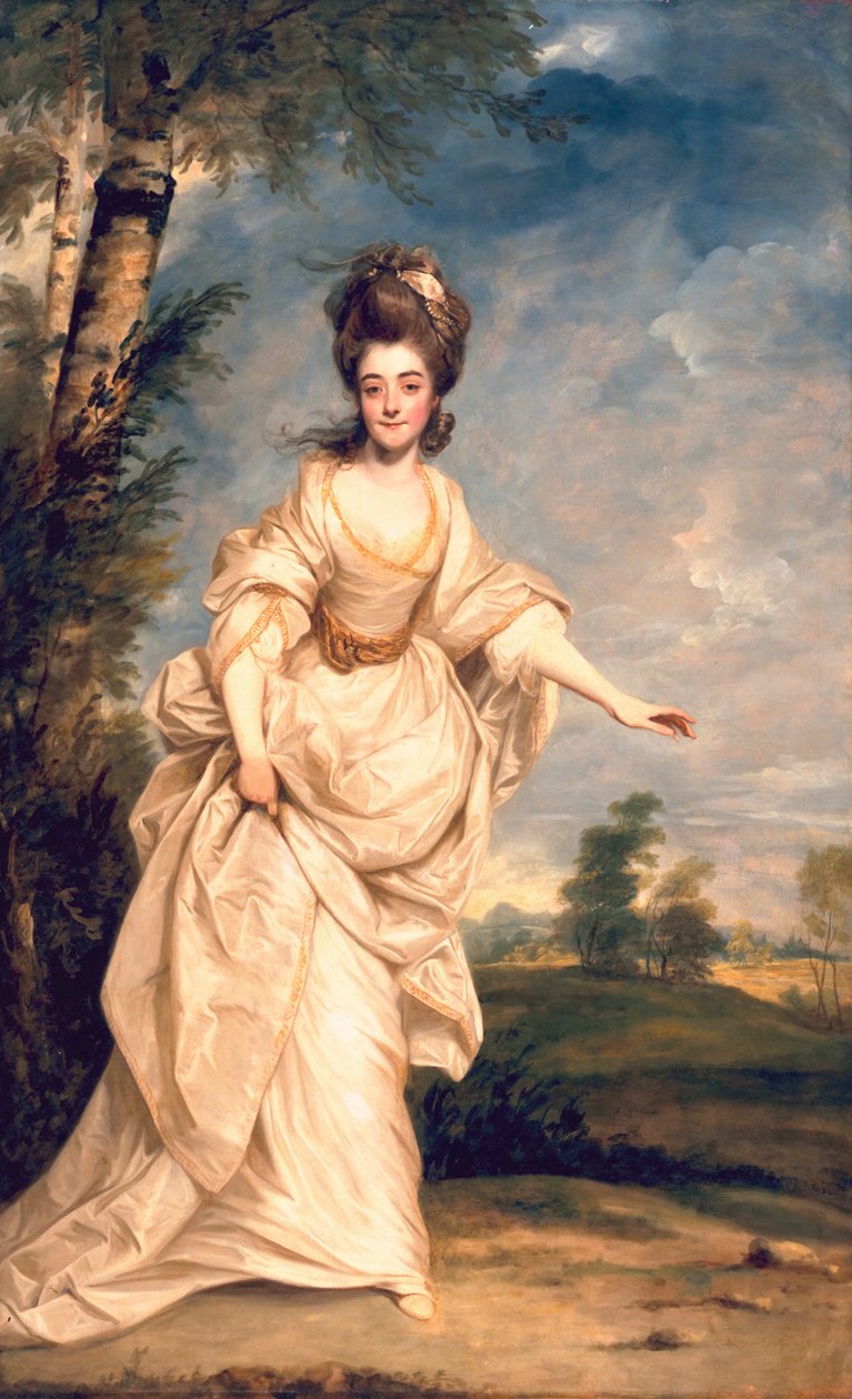 Diana, wicehrabina Crosbie, 1777 autorstwa Joshua Reynolds