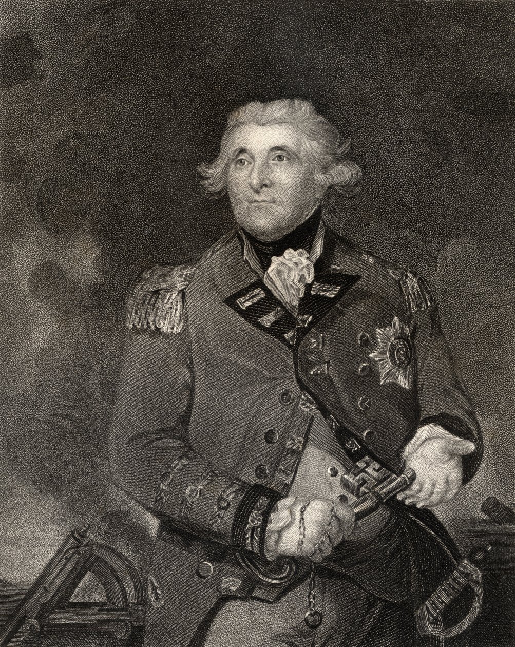 George Augustus Eliott, sztych. J. Cochran, z „Narodowej Galerii Portretów, tom III”, wydana ok. 1820 r. autorstwa Joshua Reynolds