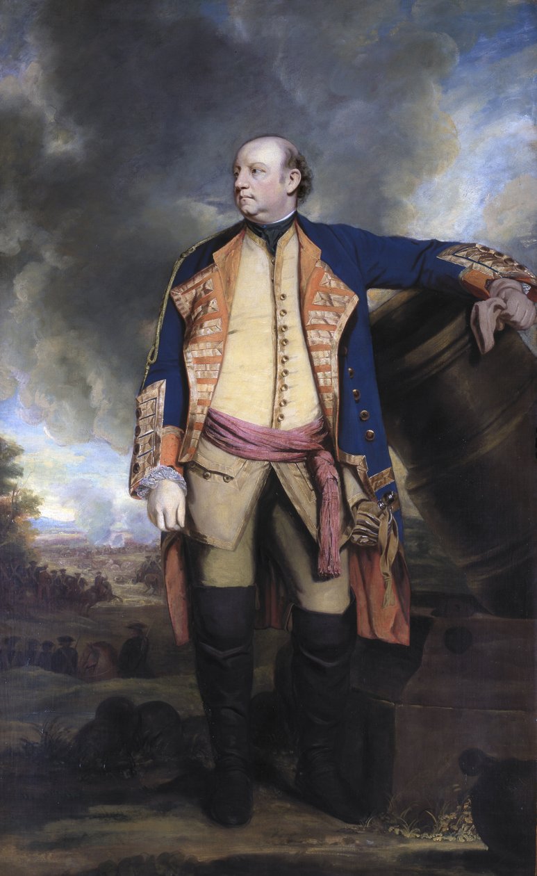 John Manners (1721-70) markiz Granby, c.1763 autorstwa Joshua Reynolds