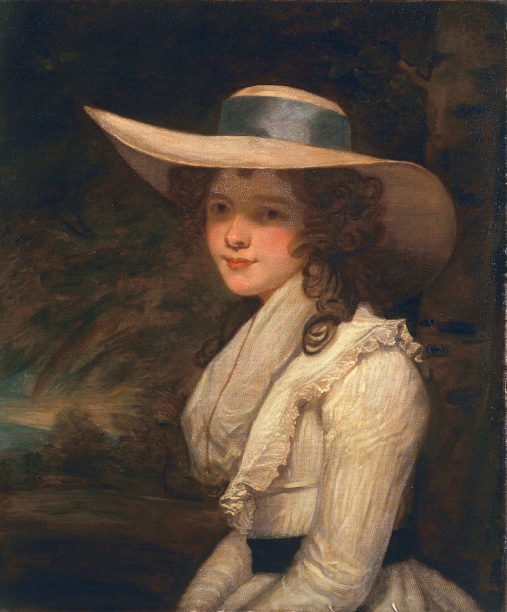 Lavinia Bingham, hrabina Spencer, ok. 1787 r. autorstwa Joshua Reynolds