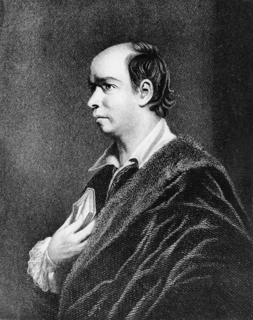 Oliver Goldsmith, 1800 (mezzotinta) autorstwa Joshua Reynolds