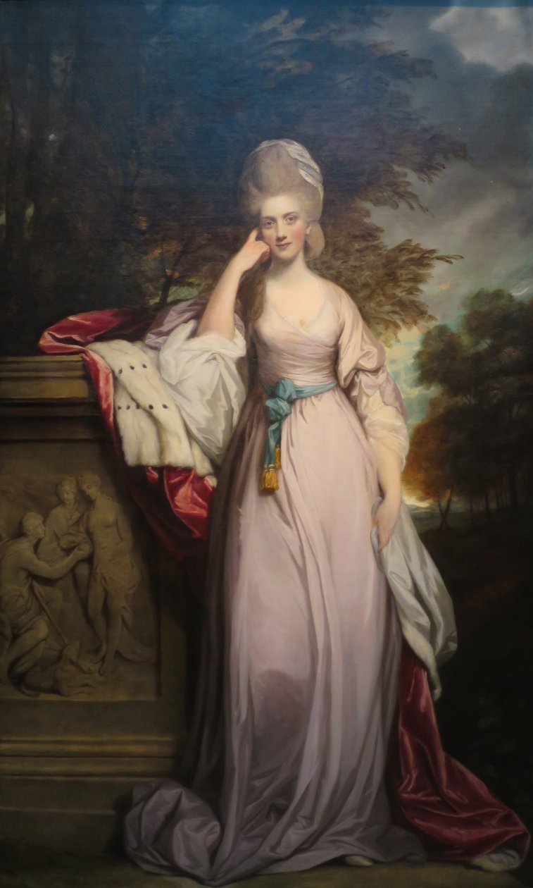 Portret Anne Montgomery (ok.1752-1819), żony 1. markiza Townshend autorstwa Joshua Reynolds