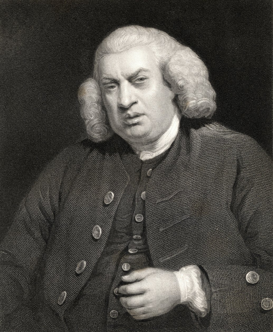 Portret dr Samuela Johnsona (1709-84) autorstwa Joshua Reynolds