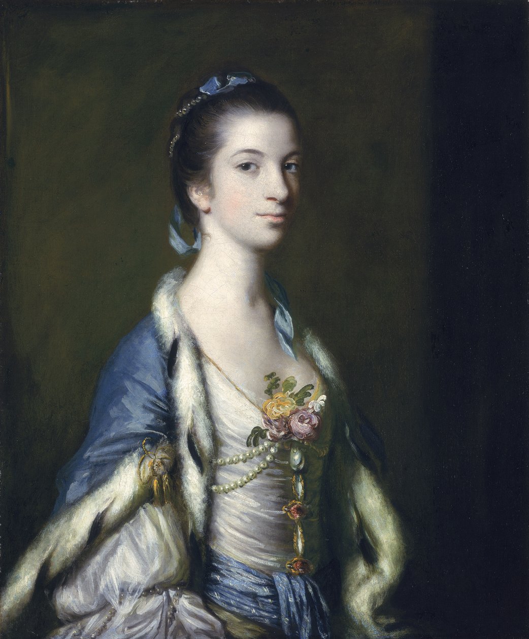 Portret damy, 1758 autorstwa Joshua Reynolds