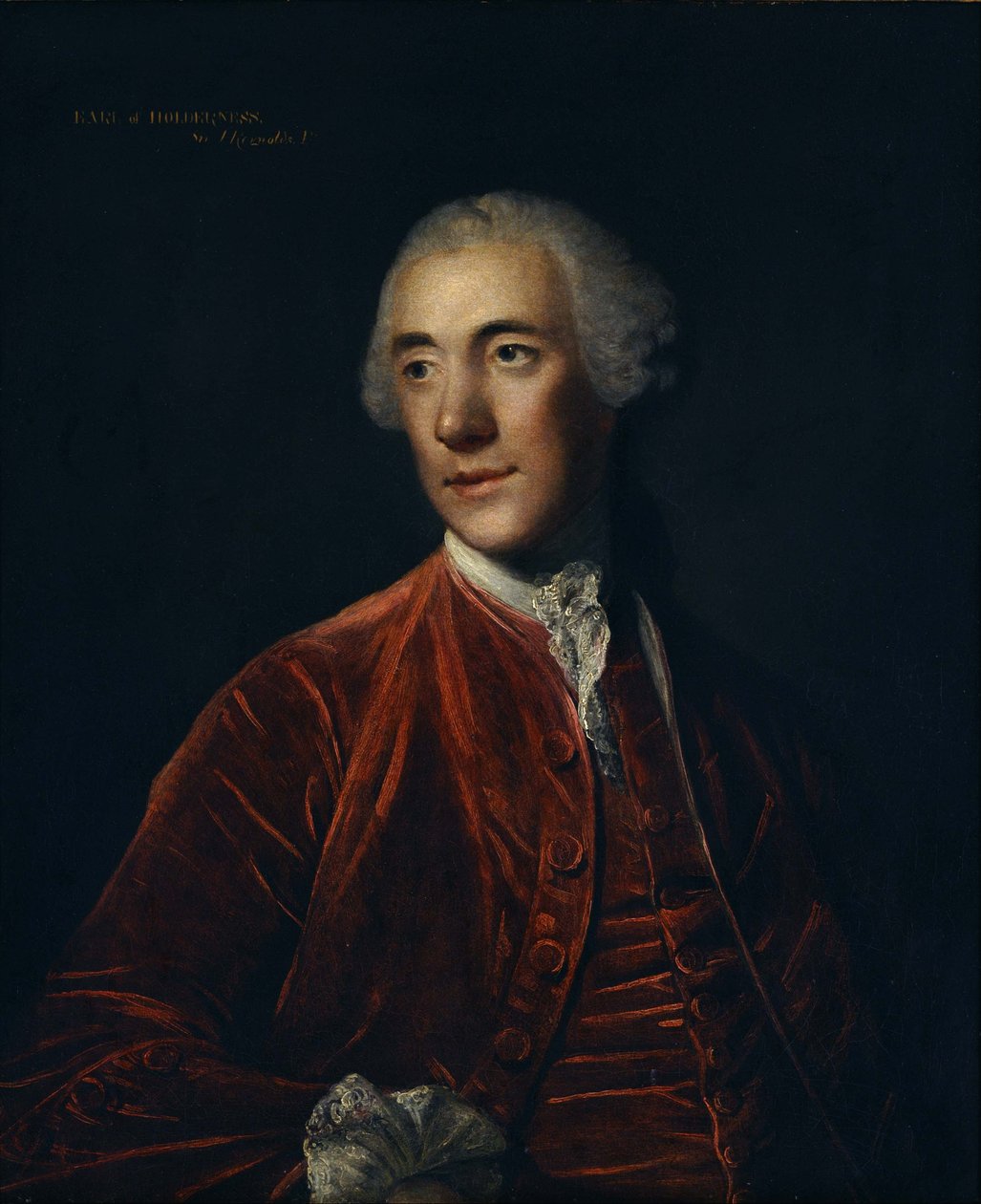 Robert d’Arcy, 4. hrabia Holderness autorstwa Joshua Reynolds