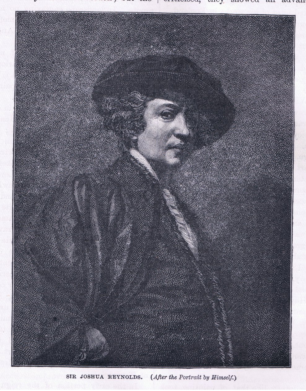 Autoportret autorstwa Joshua Reynolds