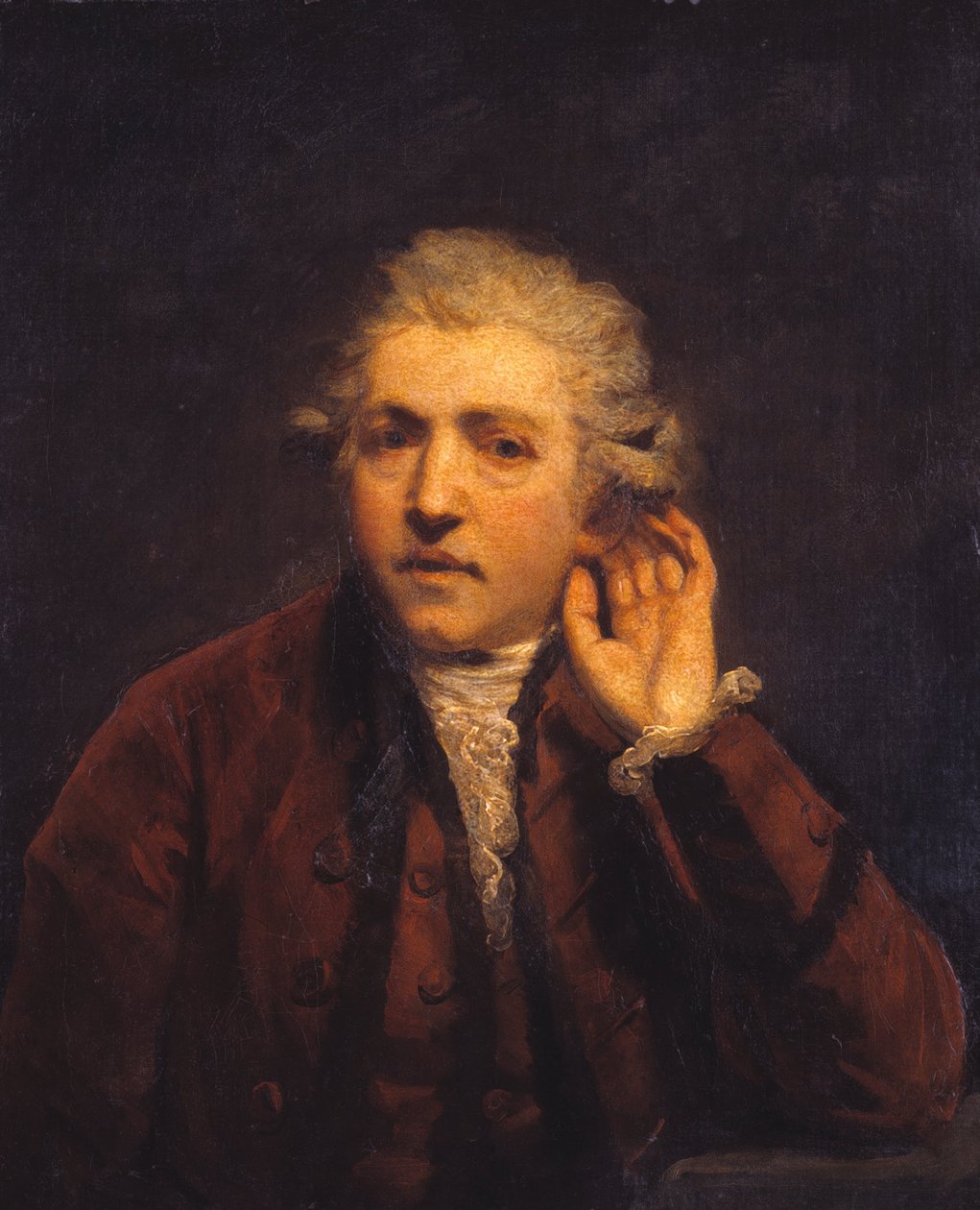 Autoportret jako głuchy mężczyzna autorstwa Joshua Reynolds