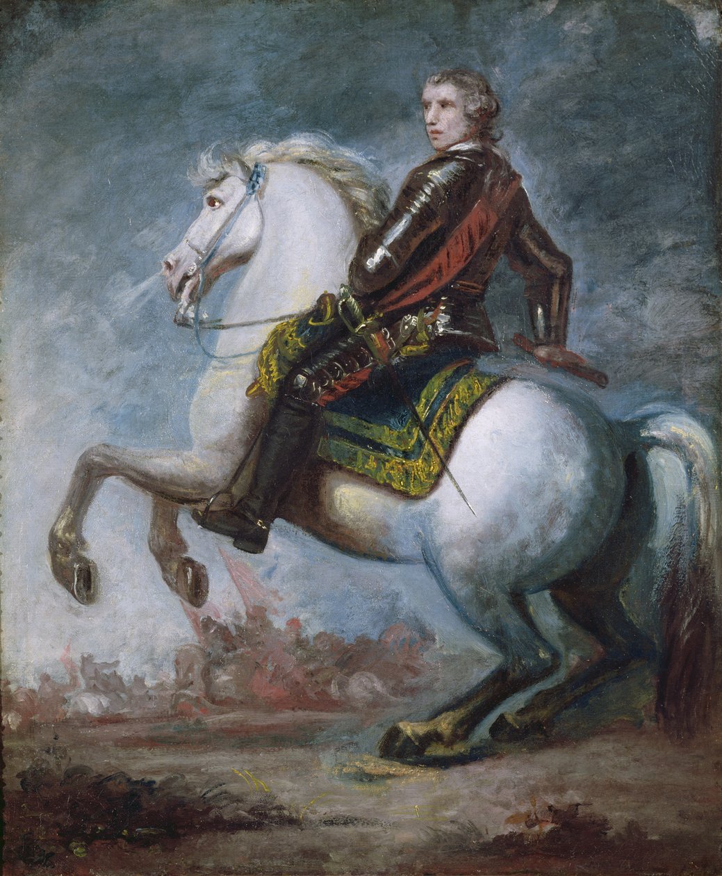 Sir Jeffrey Amherst (1717-97) c.1768 autorstwa Joshua Reynolds