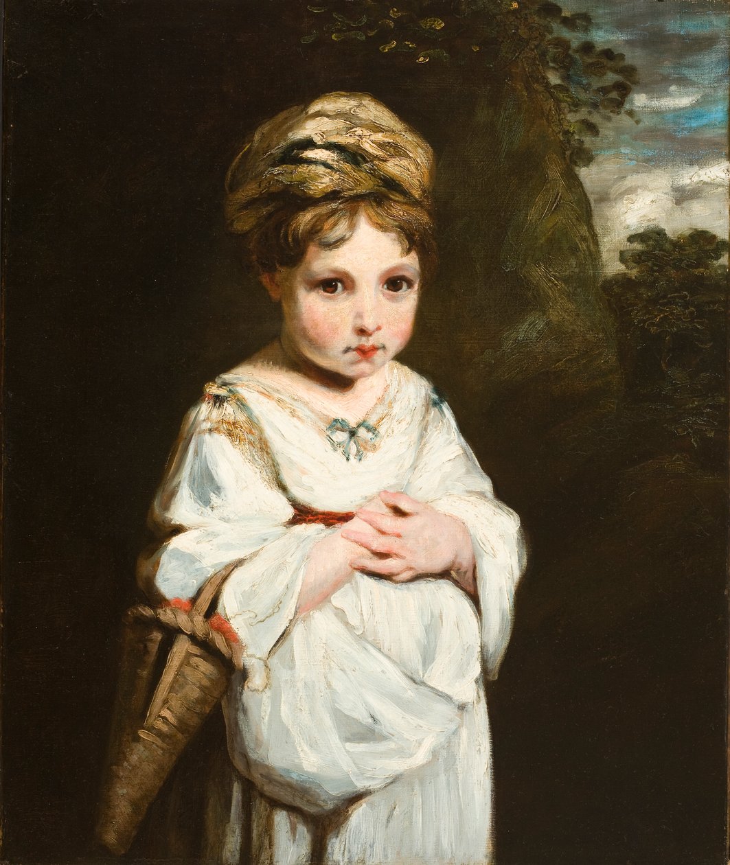 Truskawkowa dziewczyna, 1773-77 autorstwa Joshua Reynolds