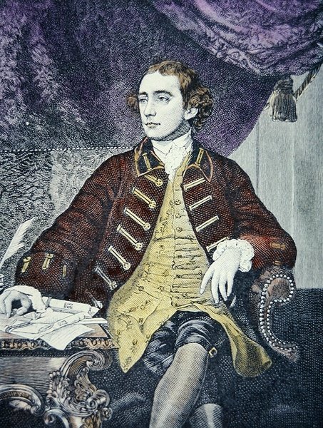 Warren Hastings (kolor lito) autorstwa Joshua (after) Reynolds