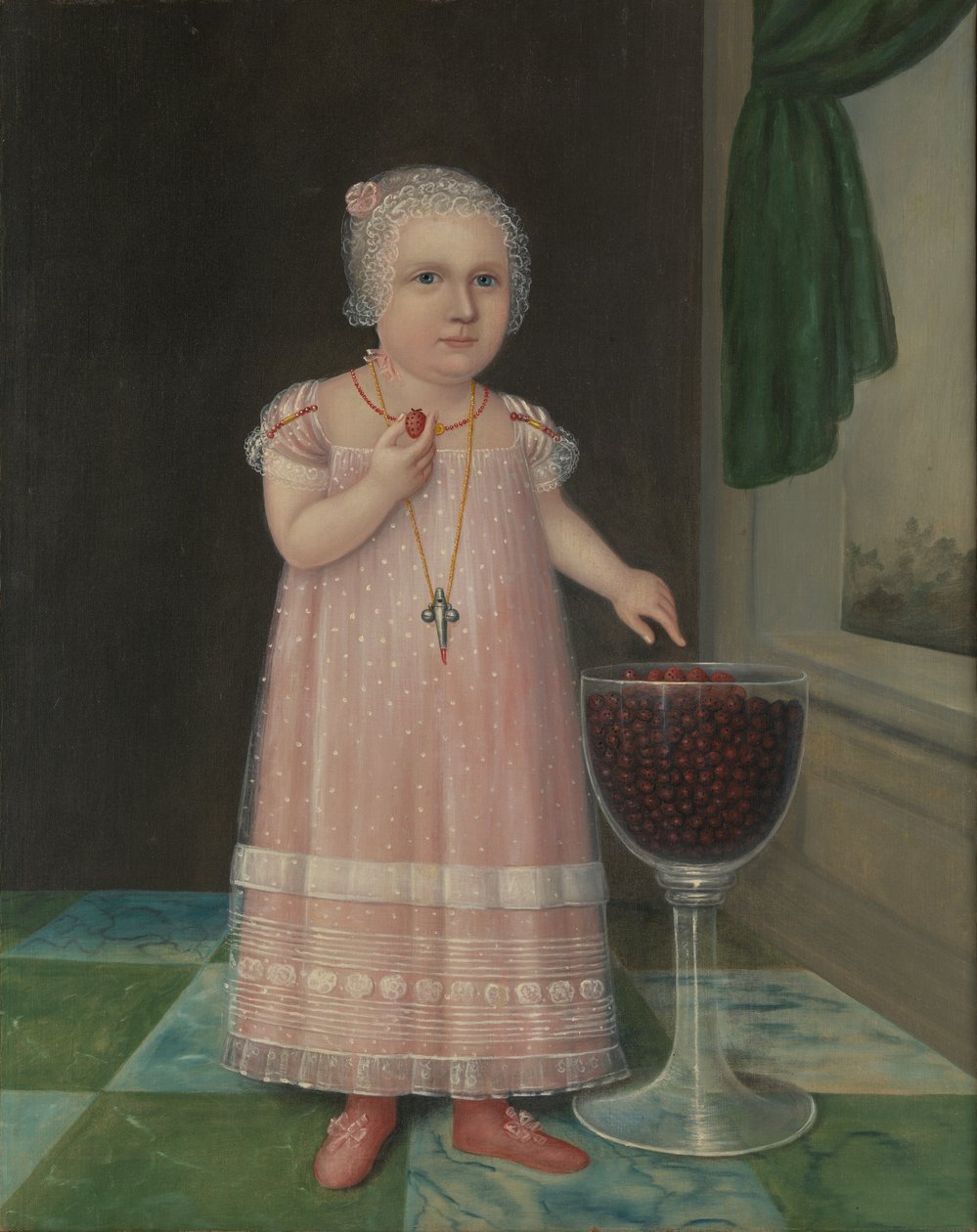 Imię Emma Van, ok. 1805. autorstwa Joshua Johnson