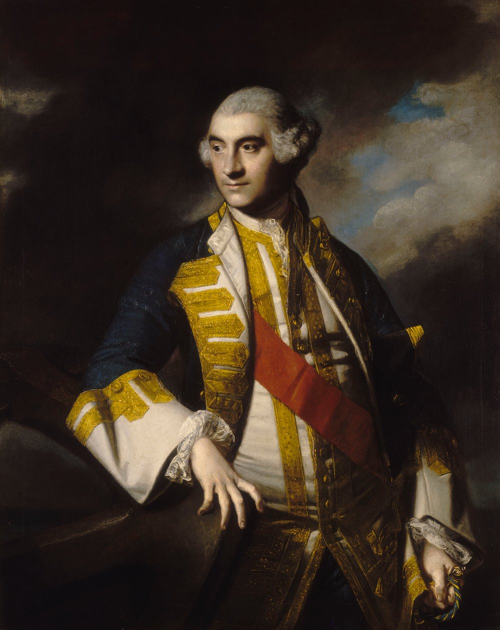 Admirał Sir Charles Saunders (1713-1775), ok. 1765 (olej na płótnie) autorstwa Joshua Reynolds