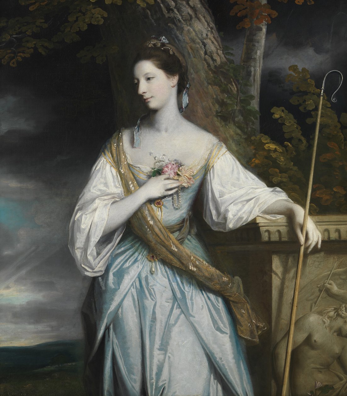 Anne Dashwood 1743-1830, późniejsza hrabina Galloway, 1764. autorstwa Joshua Reynolds