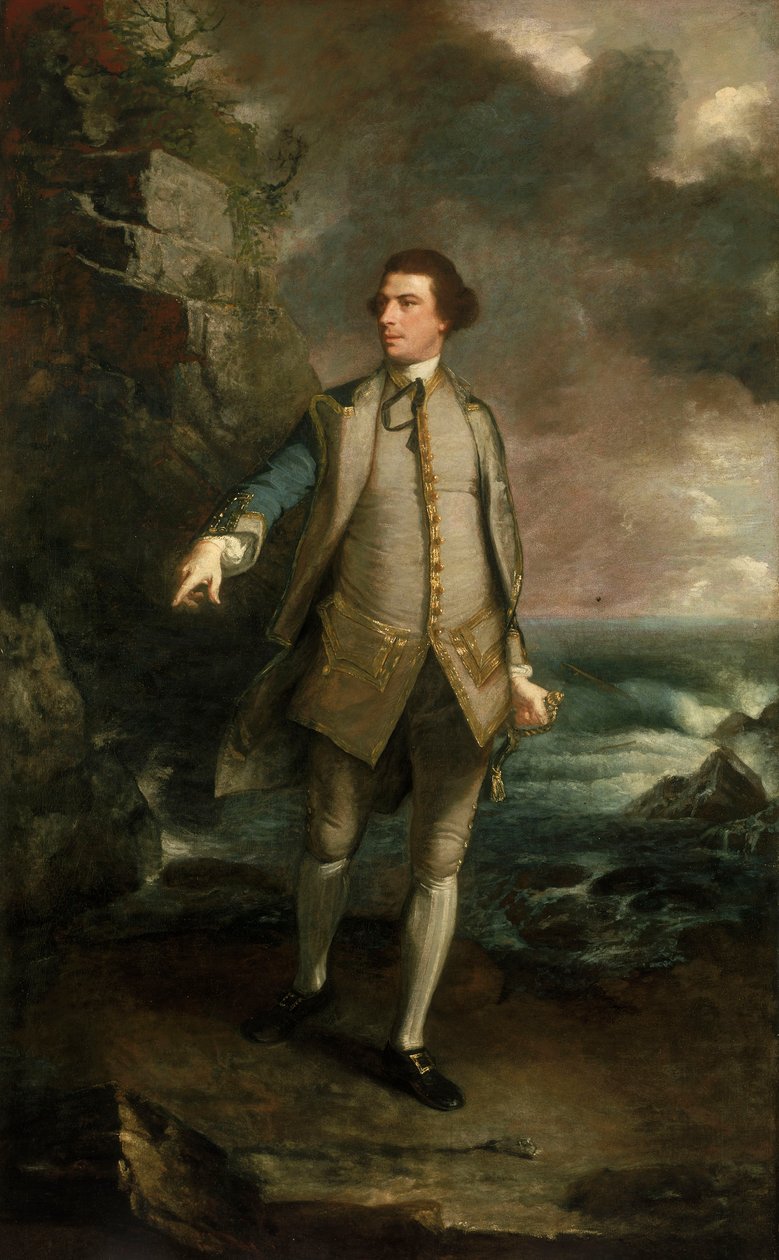 Kapitan honorowy Augustus Keppel (1725-1786) autorstwa Joshua Reynolds