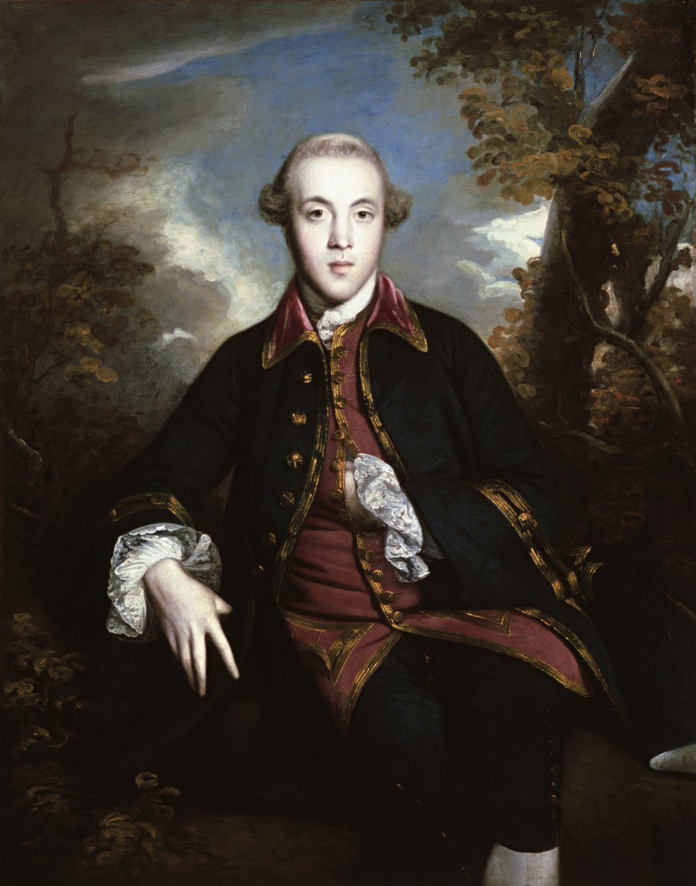 Charles Brandling (olej na płótnie) autorstwa Joshua Reynolds