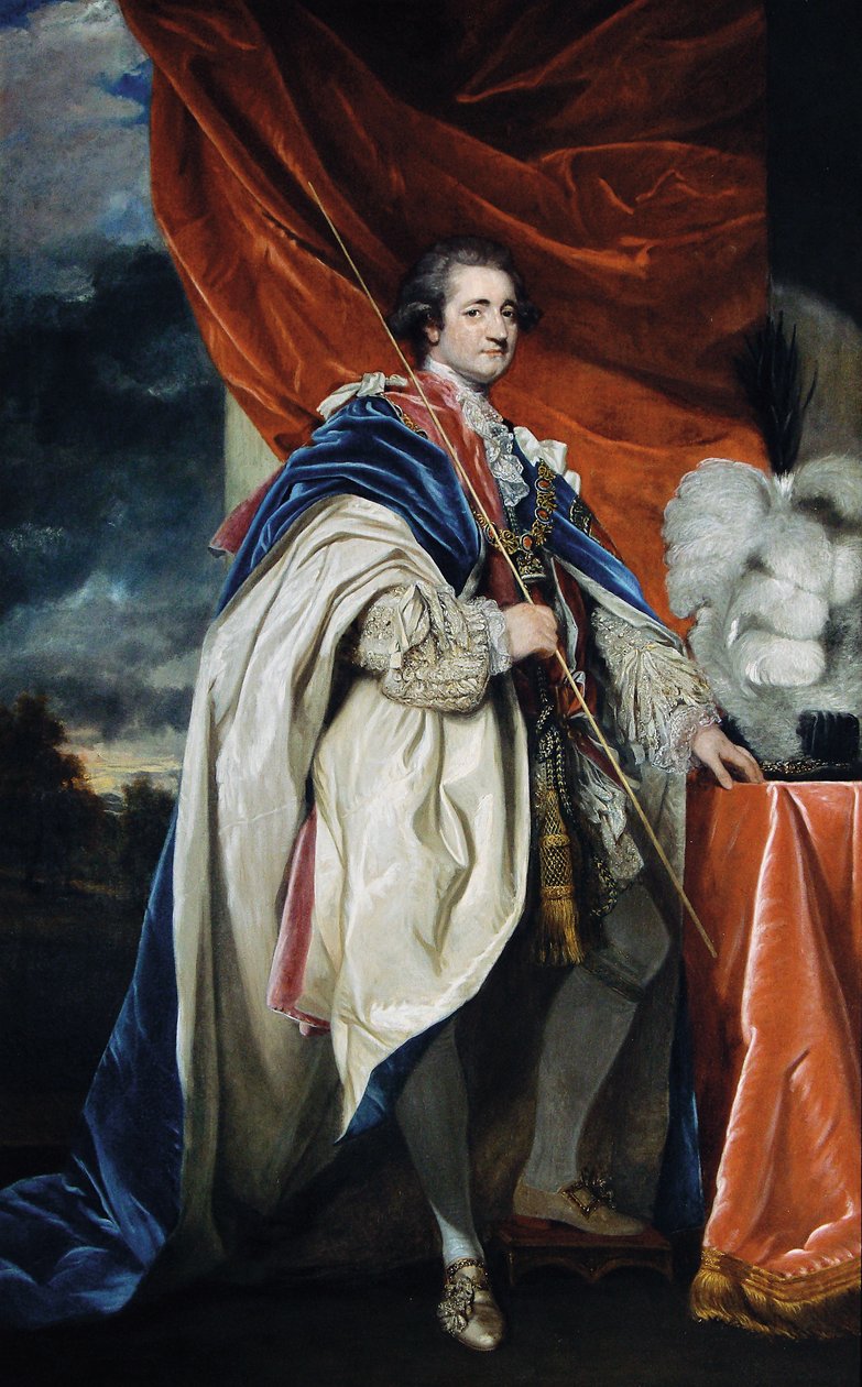 Charles Manners, 4. książę Rutland autorstwa Joshua Reynolds