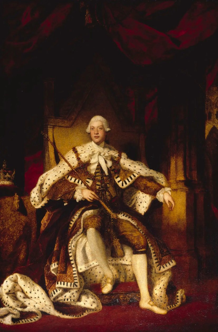 Jerzy III (1738-1820) autorstwa Joshua Reynolds
