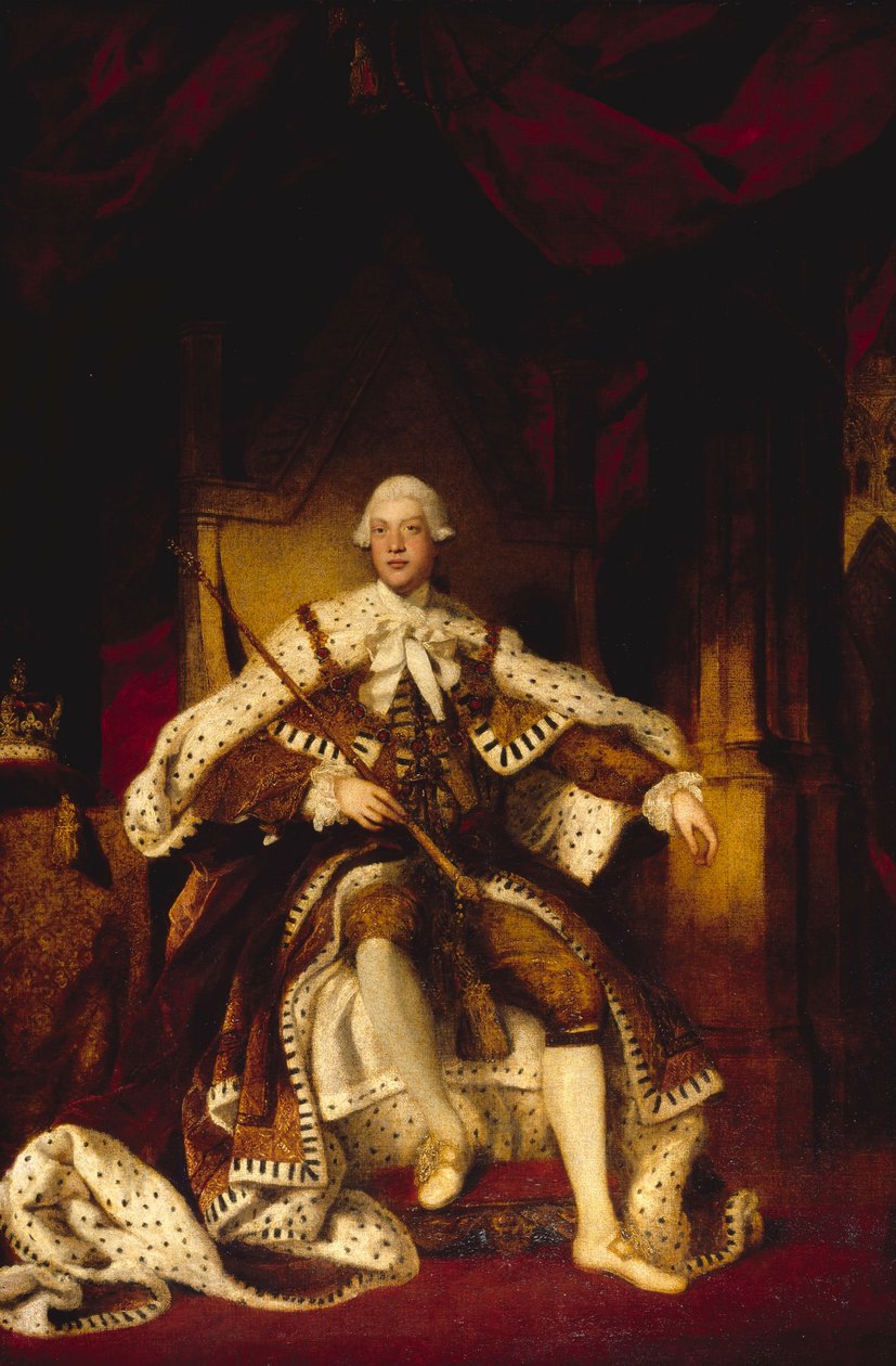 Jerzy III (1738-1820) autorstwa Joshua Reynolds