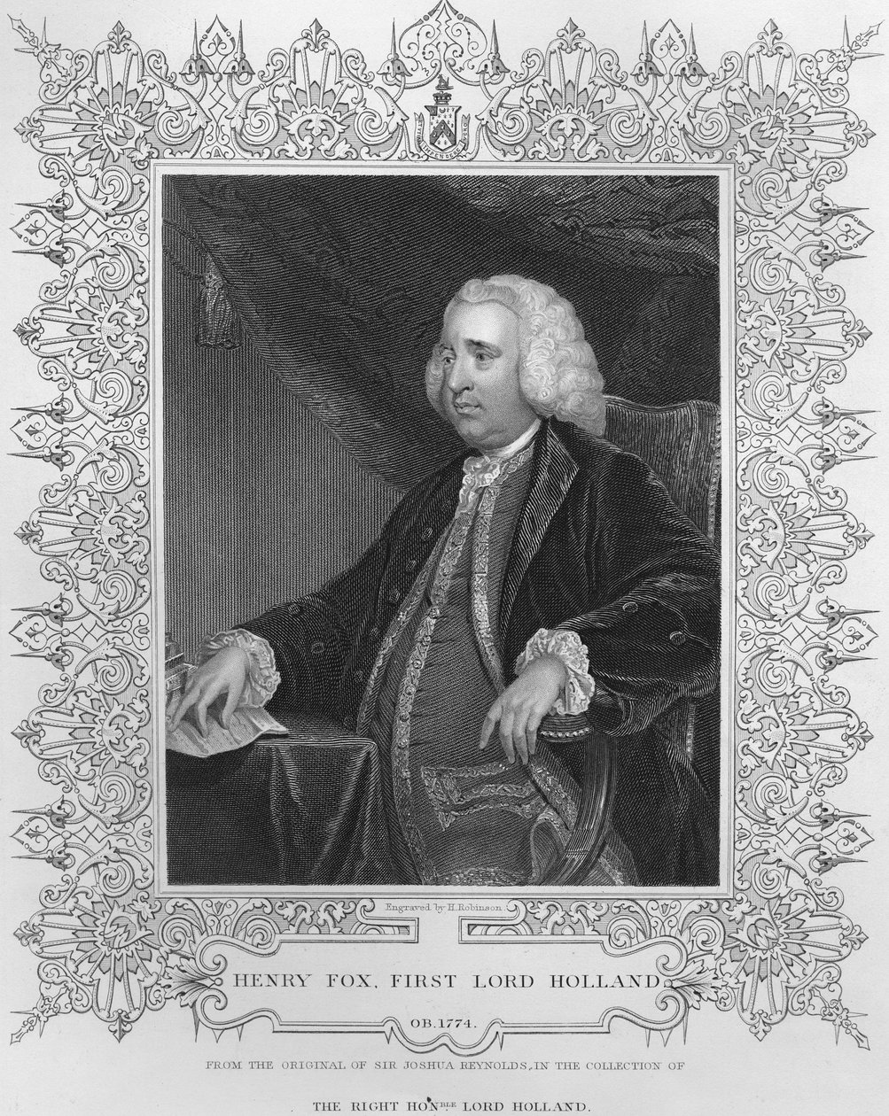 Хенри Фокс, Голландын 1-р барон autorstwa Joshua Reynolds