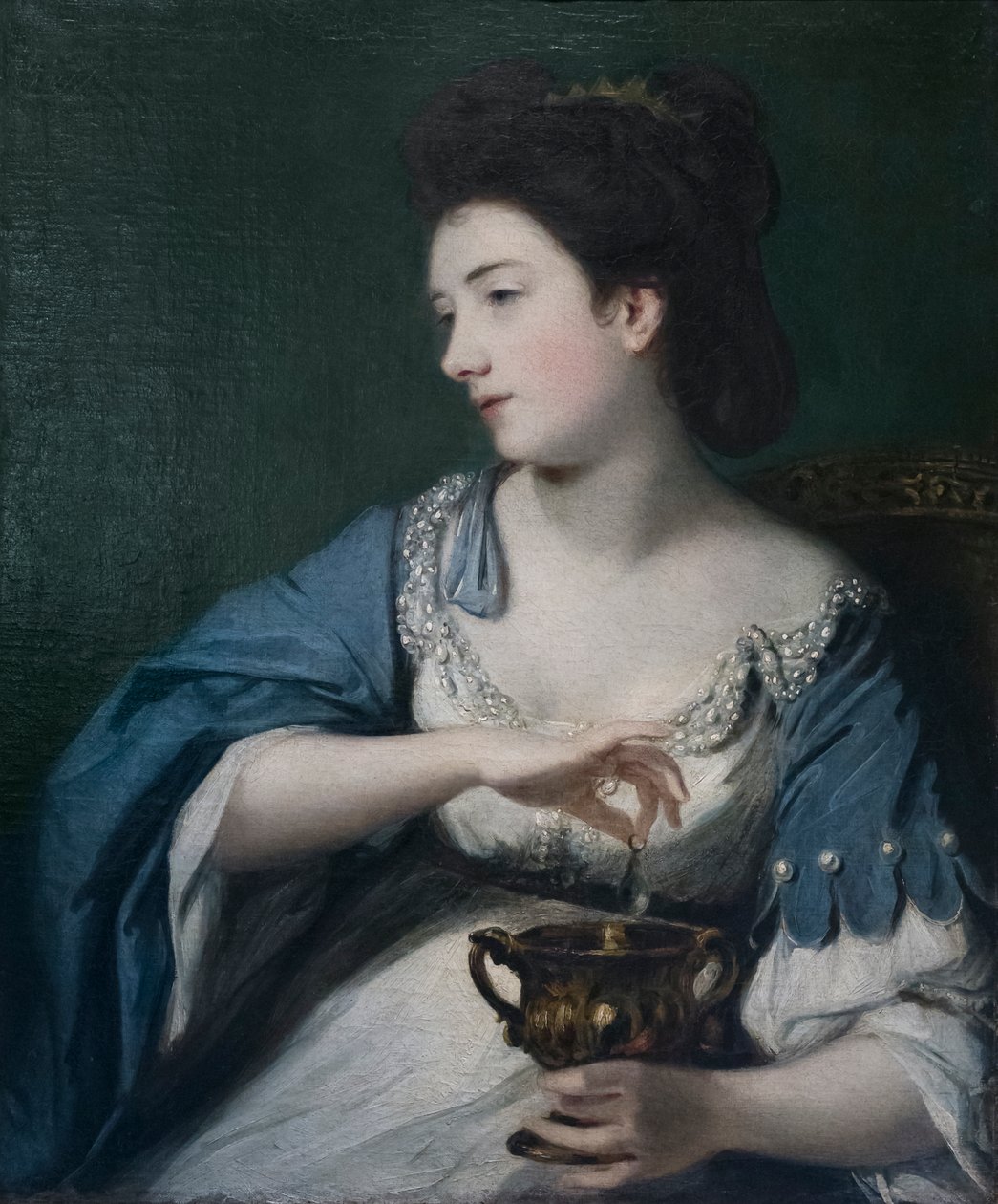 Kitty Fisher jako Kleopatra autorstwa Joshua Reynolds
