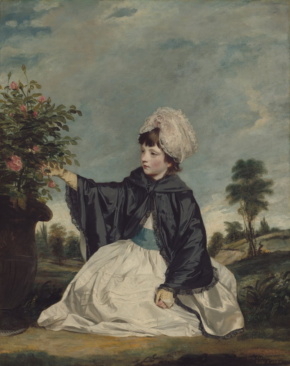 Lady Caroline Howard, c.1778 (olej na płótnie) autorstwa Joshua Reynolds
