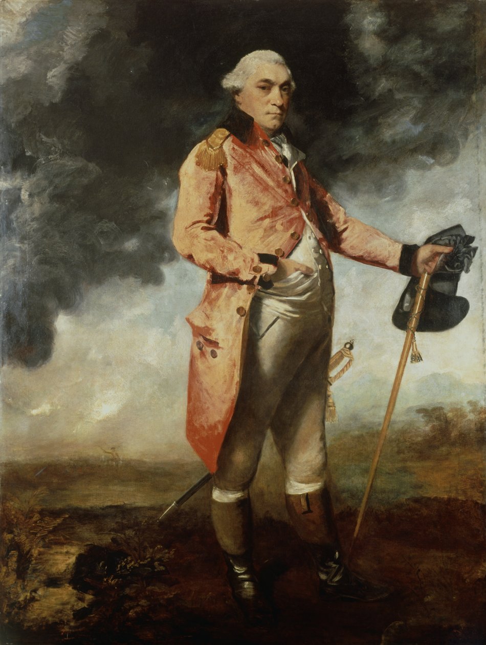 Generał dywizji George Catchmaid Morgan autorstwa Joshua Reynolds