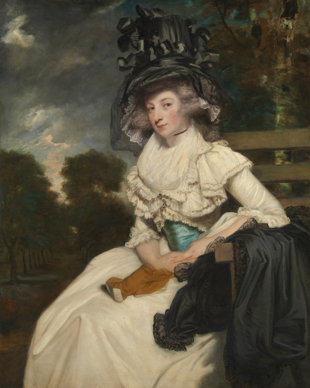Pani Lewis Thomas Watson Mary Elizabeth Milles, 1767-1818, 1789. autorstwa Joshua Reynolds
