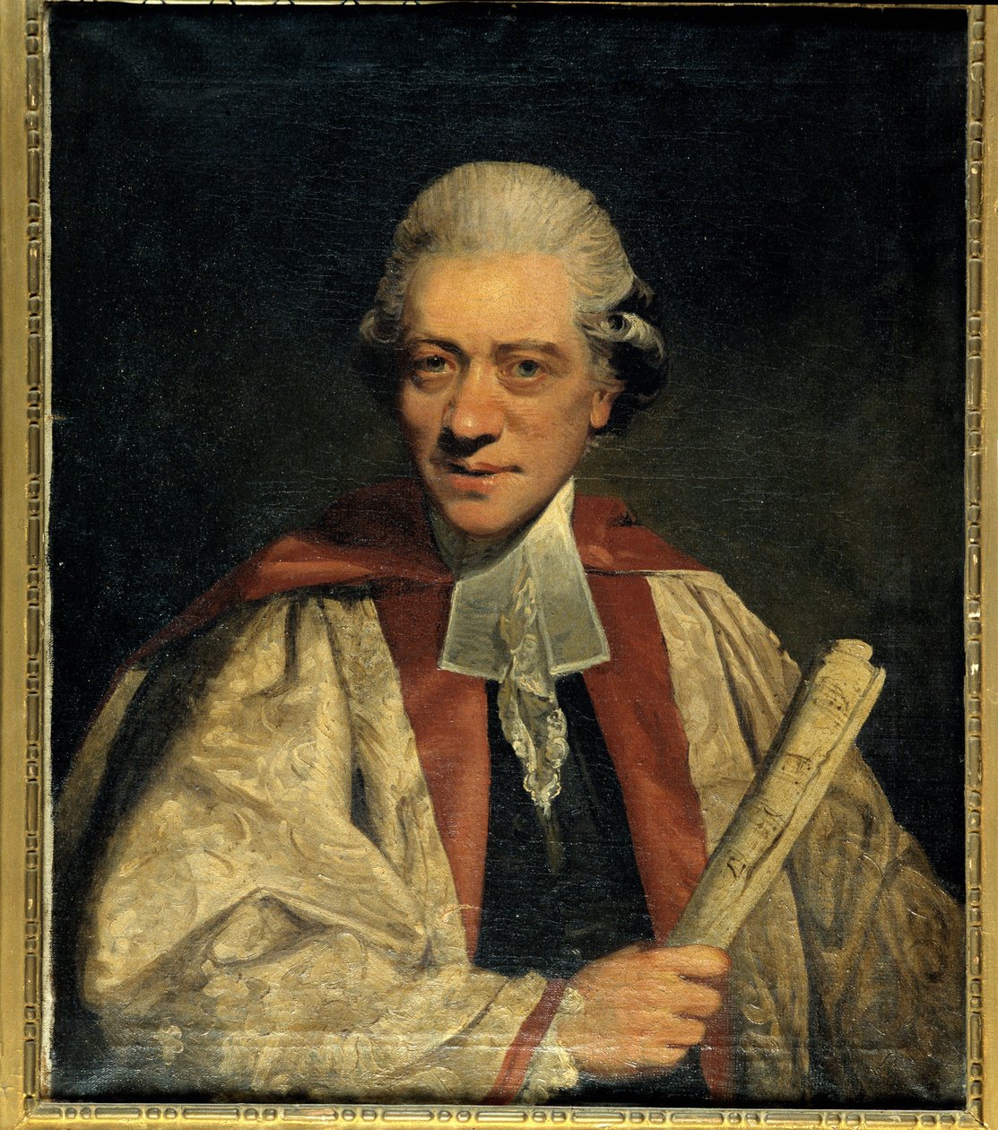 Portret Charlesa Burneya. Charles Burney, angielski organista, muzykolog i kompozytor (1726-1814). Obraz Joshuy Reynoldsa, olej na płótnie. Civico Liceo Musicale, Bolonia. autorstwa Joshua Reynolds