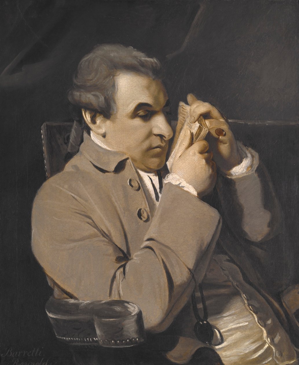 Portret Józefa Barettiego autorstwa Joshua Reynolds