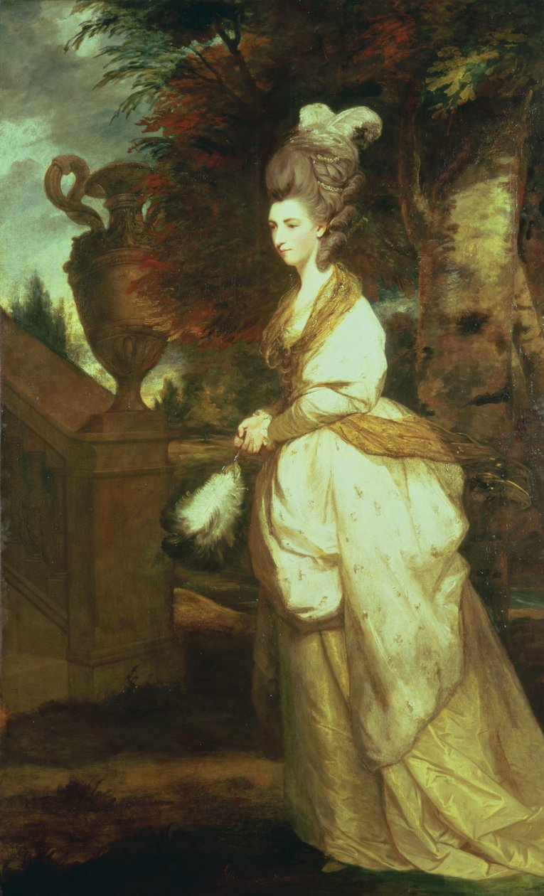 Portret Lady Hertford (1759-1834) 1777-78 (olej na płótnie) autorstwa Joshua Reynolds