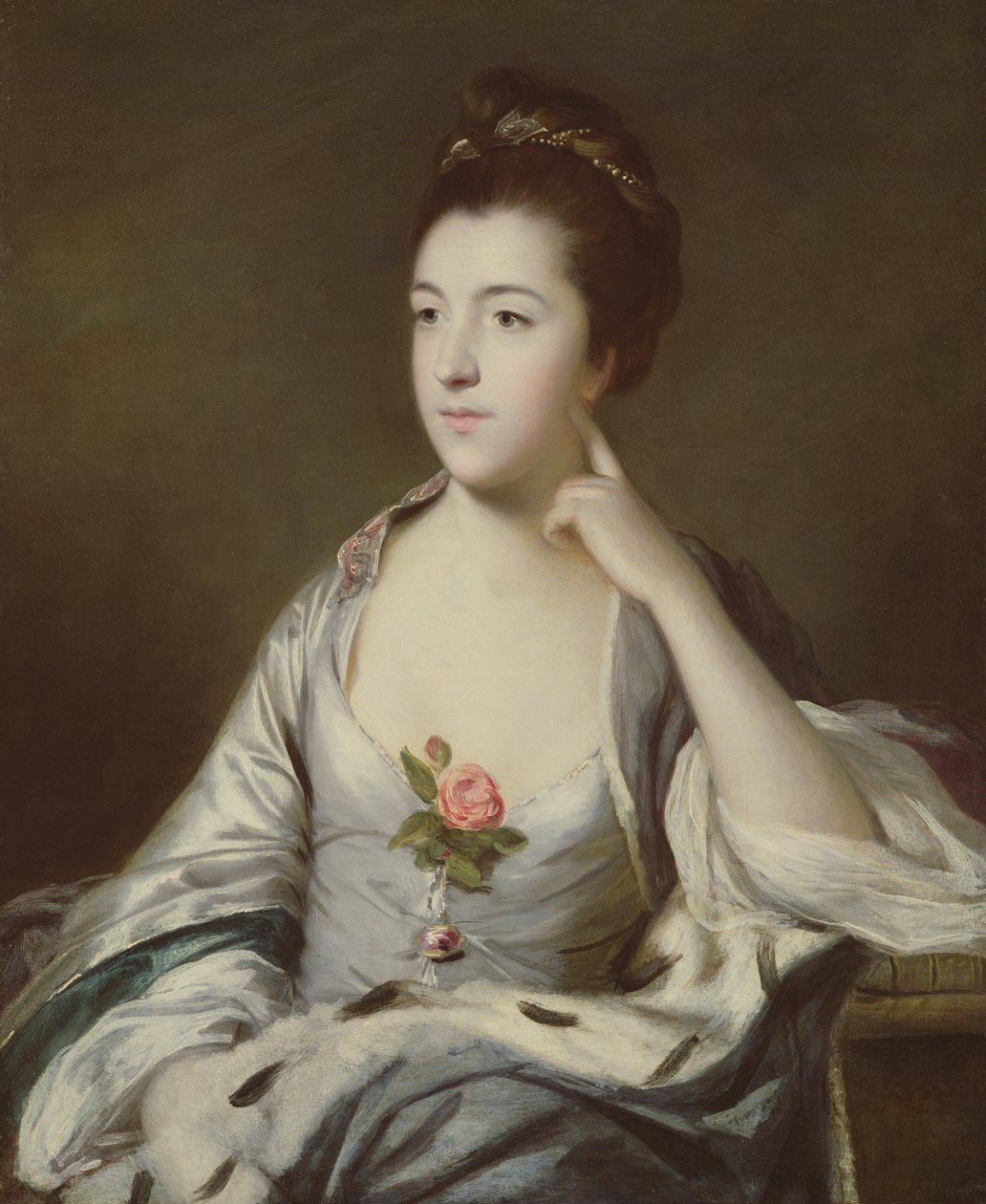 Portret lady Juliany Dawkins, 1760 autorstwa Joshua Reynolds