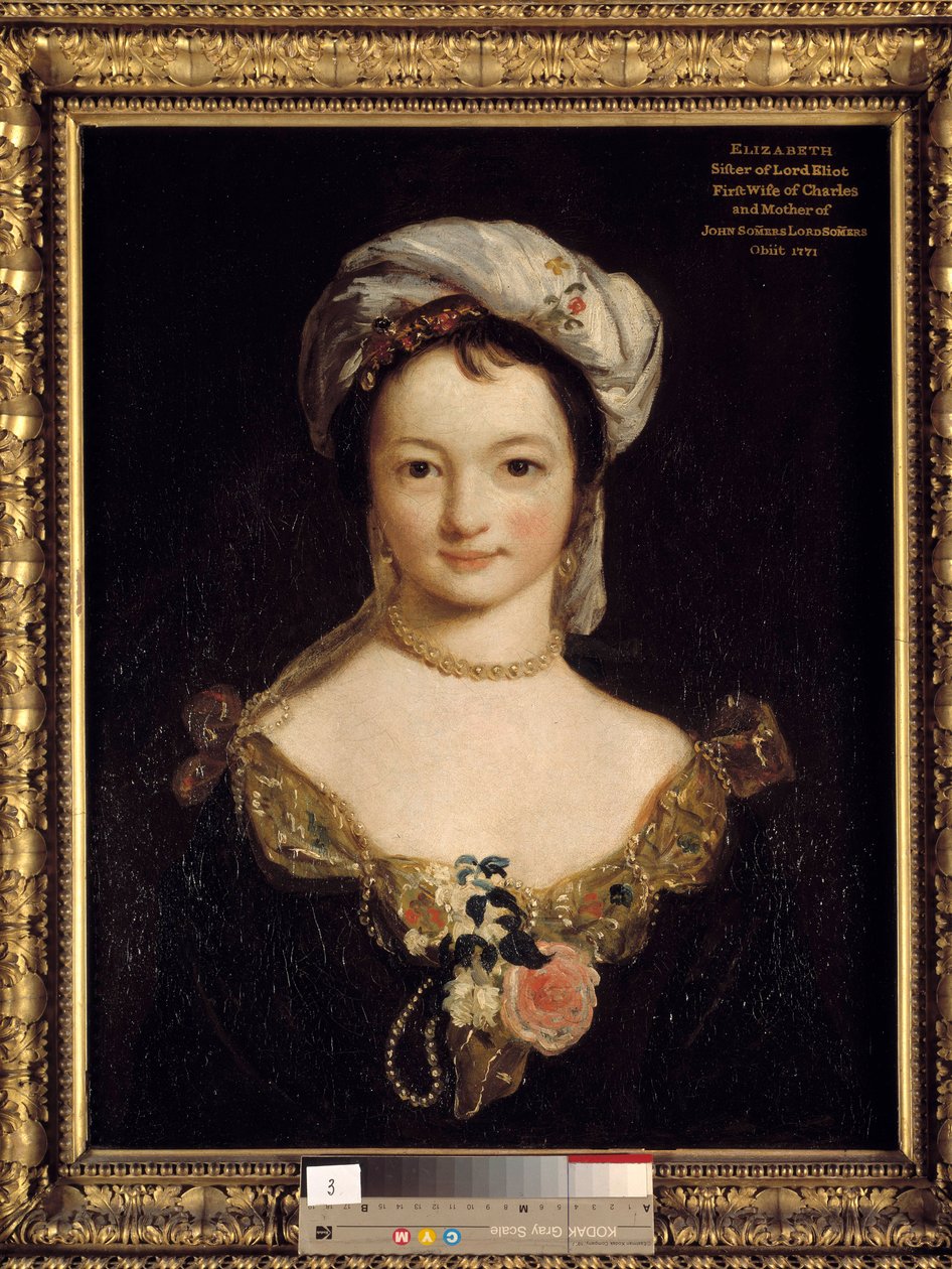 Portret panny Elisabeth Eliot Obraz Joshua Reynoldsa (1723-1792) autorstwa Joshua Reynolds