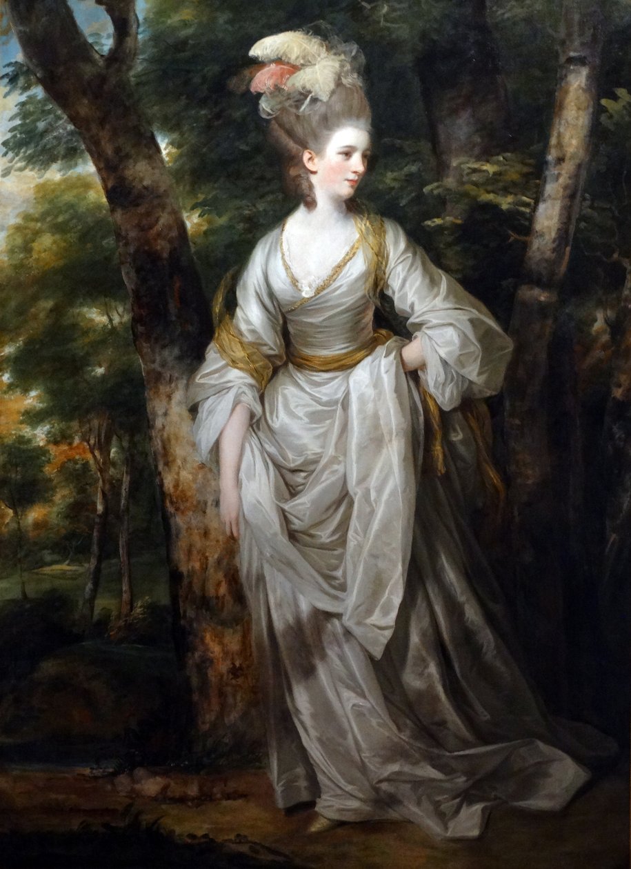 Joshua Reynoldspolishin muotokuva rouva Elizabeth Karnakista autorstwa Joshua Reynolds