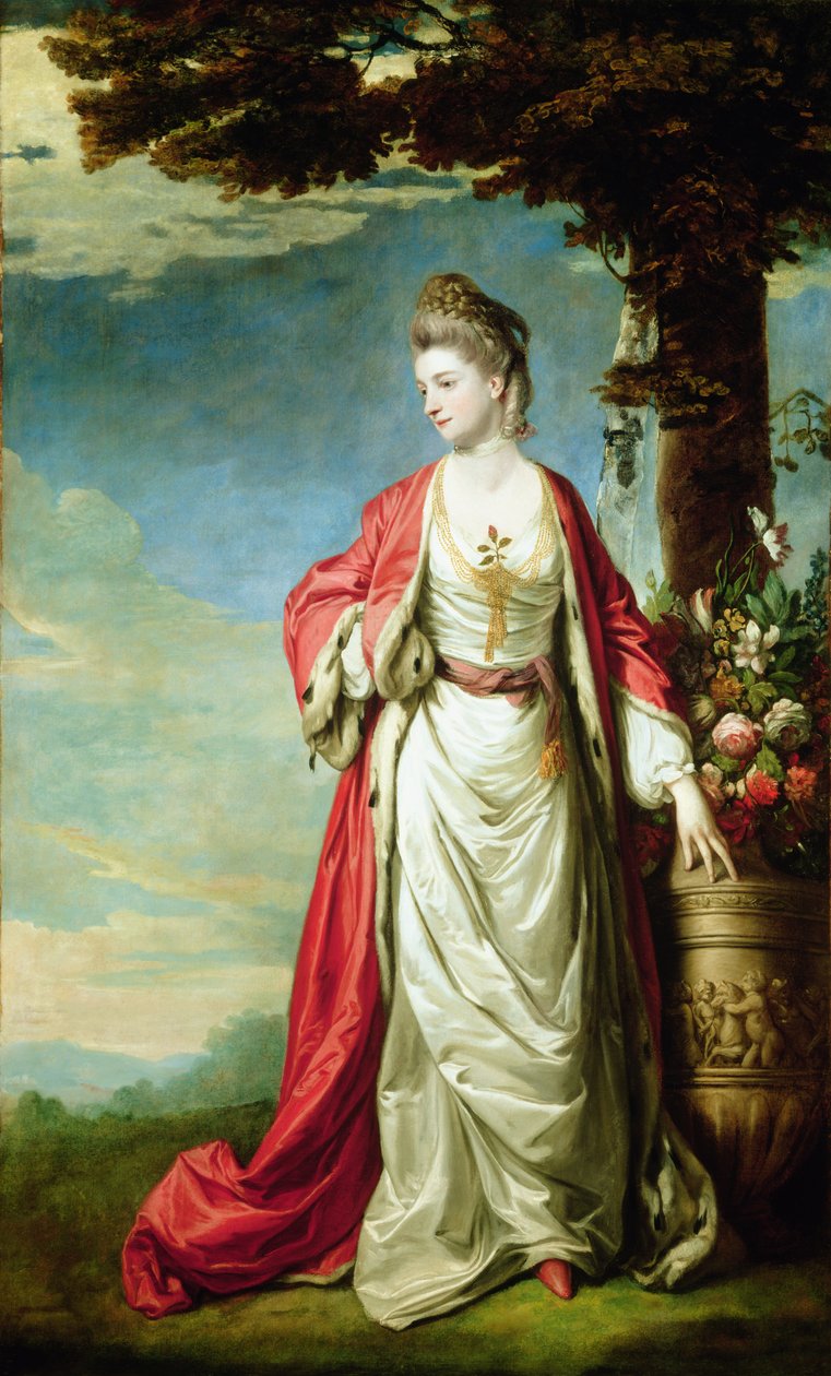 Portret pani Trecothick w tureckim stroju autorstwa Joshua Reynolds
