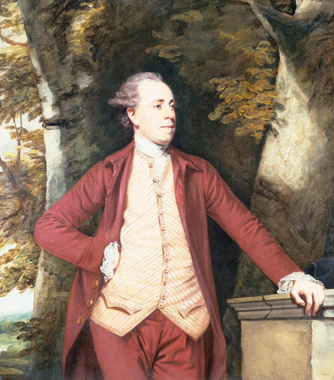 Portret Richarda Croftsa z West Harling, Norfolk autorstwa Joshua Reynolds