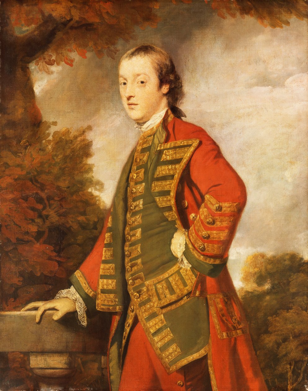 Portret Sir Gerarda Napiera, VI Bt. autorstwa Joshua Reynolds