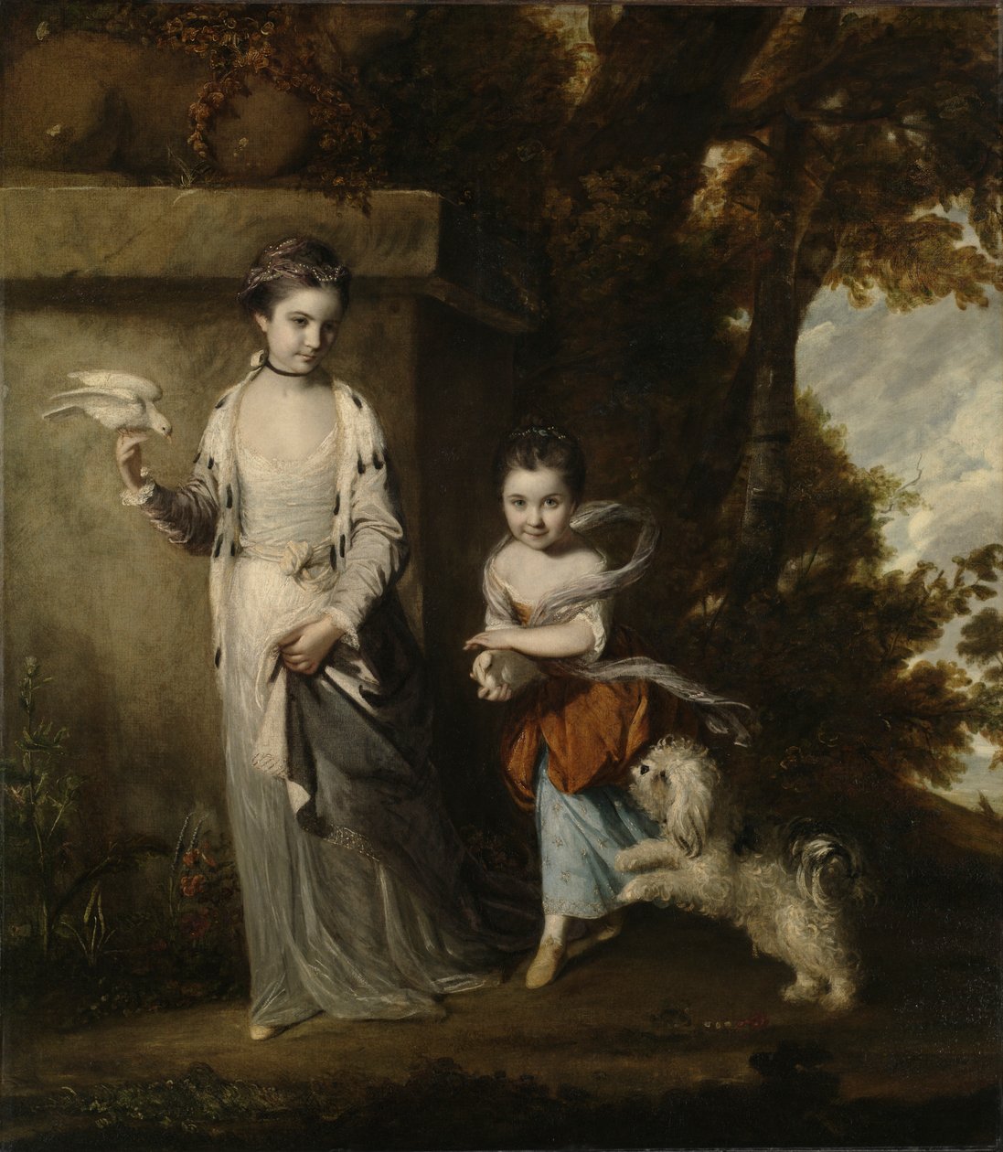Portret dam Amabel i Mary Jemima Yorke autorstwa Joshua Reynolds