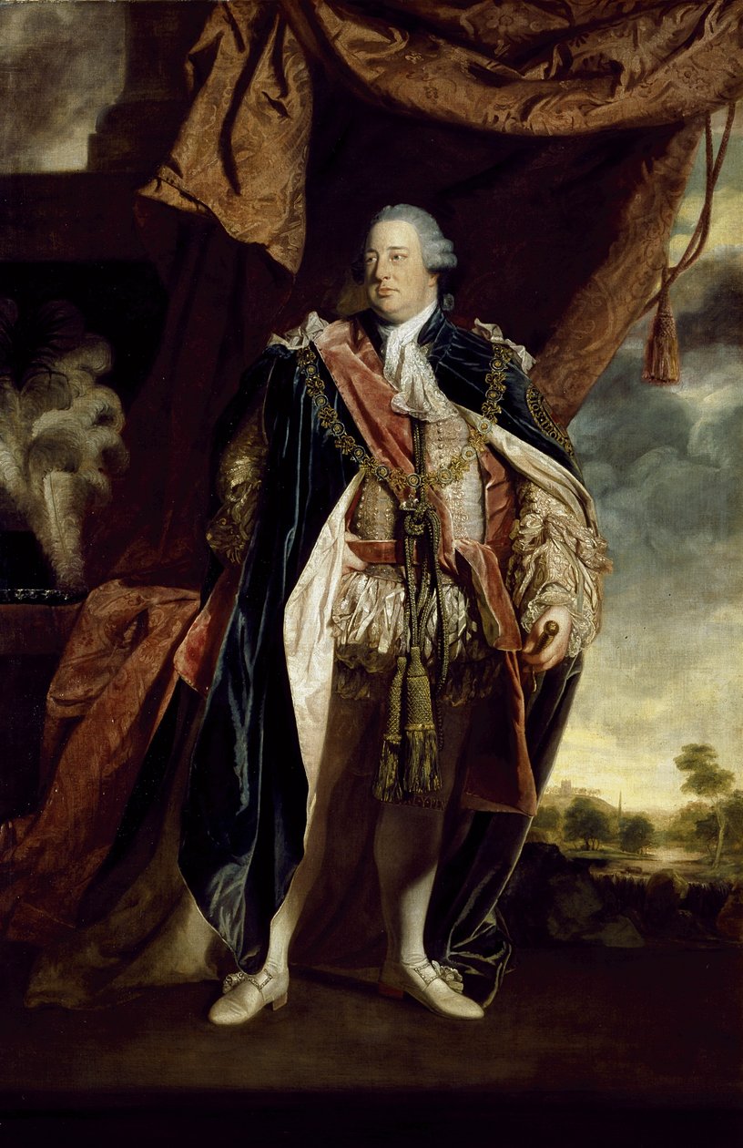 Książę William August, książę Cumberlandu autorstwa Joshua Reynolds
